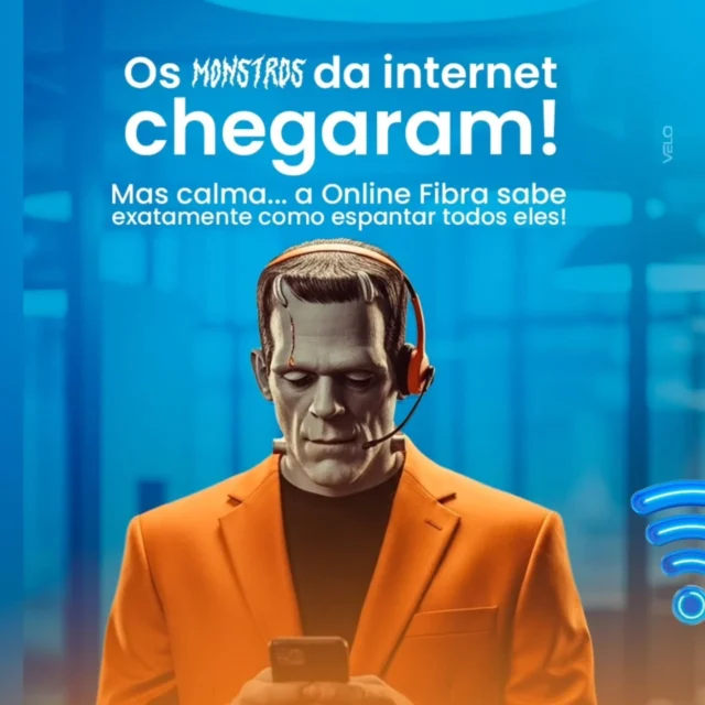 🎃👻 Os monstros da internet estão à solta em São Luís!A lentidão aparece do nada… o lag suga sua paciência… e o Wi-Fi dá aquele susto bem na hora da novela ou do vídeo no WhatsApp! 😱💀Mas relaxa! A Online Provedor tá aqui pra espantar esses vilões. ⚡Com fibra óptica de verdade, manutenção que resolve e atendimento de domingo a domingo, você fica livre dos sustos e com a internet redondinha o ano todo! 🚀➡️ Arrasta pro lado e veja como a Online bota medo nos monstros da internet!#OnlineProvedor #HalloweenOnline #FibraOpticaDeVerdade #InternetRuralSLZ #DeDomingoADomingo #NadaDeSustos